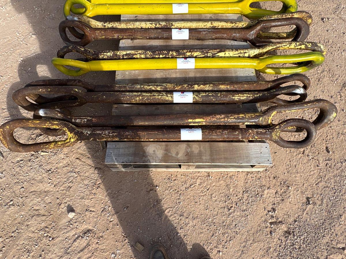 Used (2) 2” x 72” elevator links