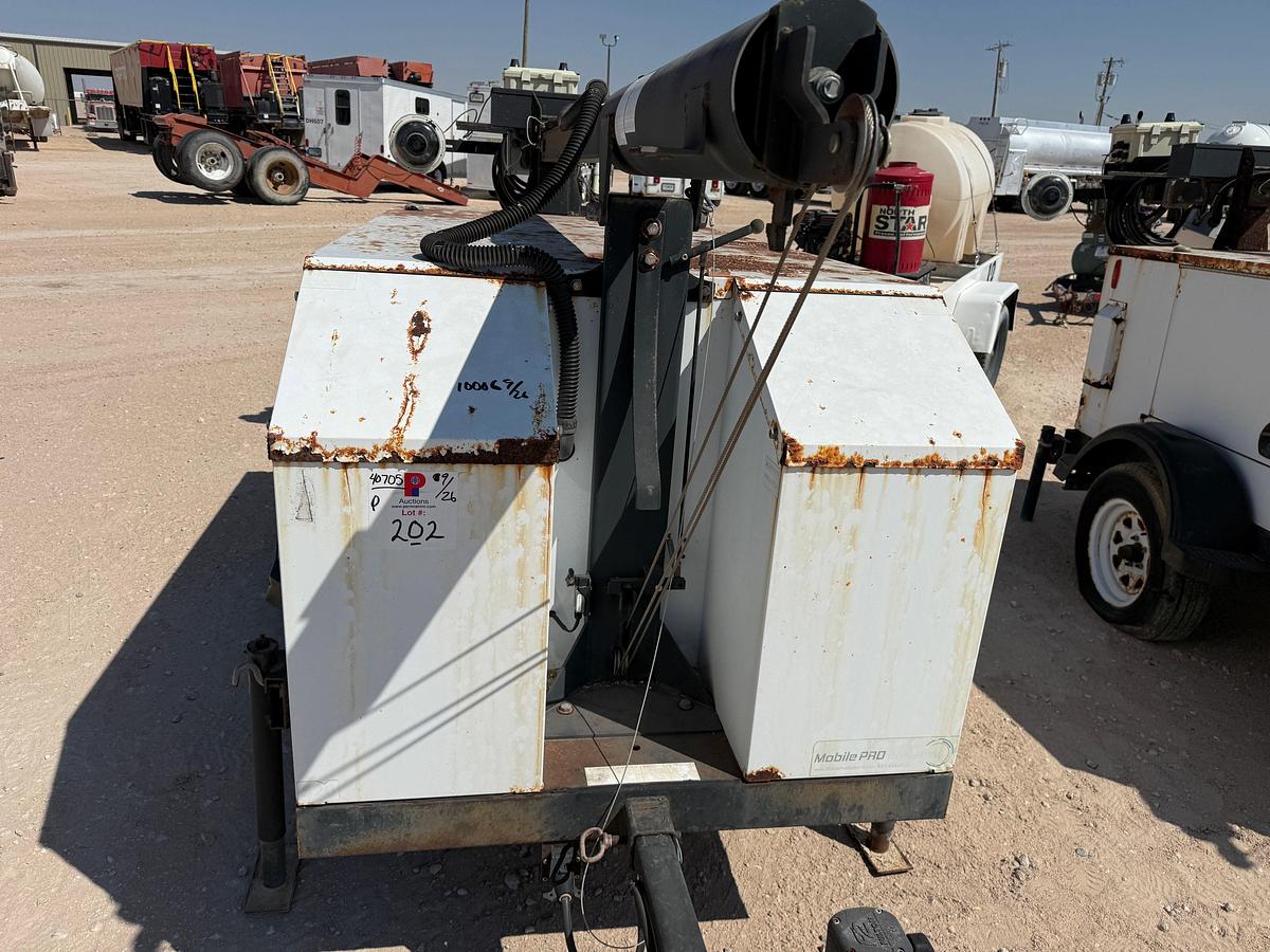 Used 2019 MOBILE PRO Single Axle Security Trailer