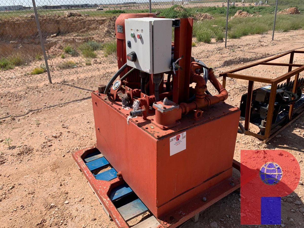 Used 75HP ELECTRIC HPU