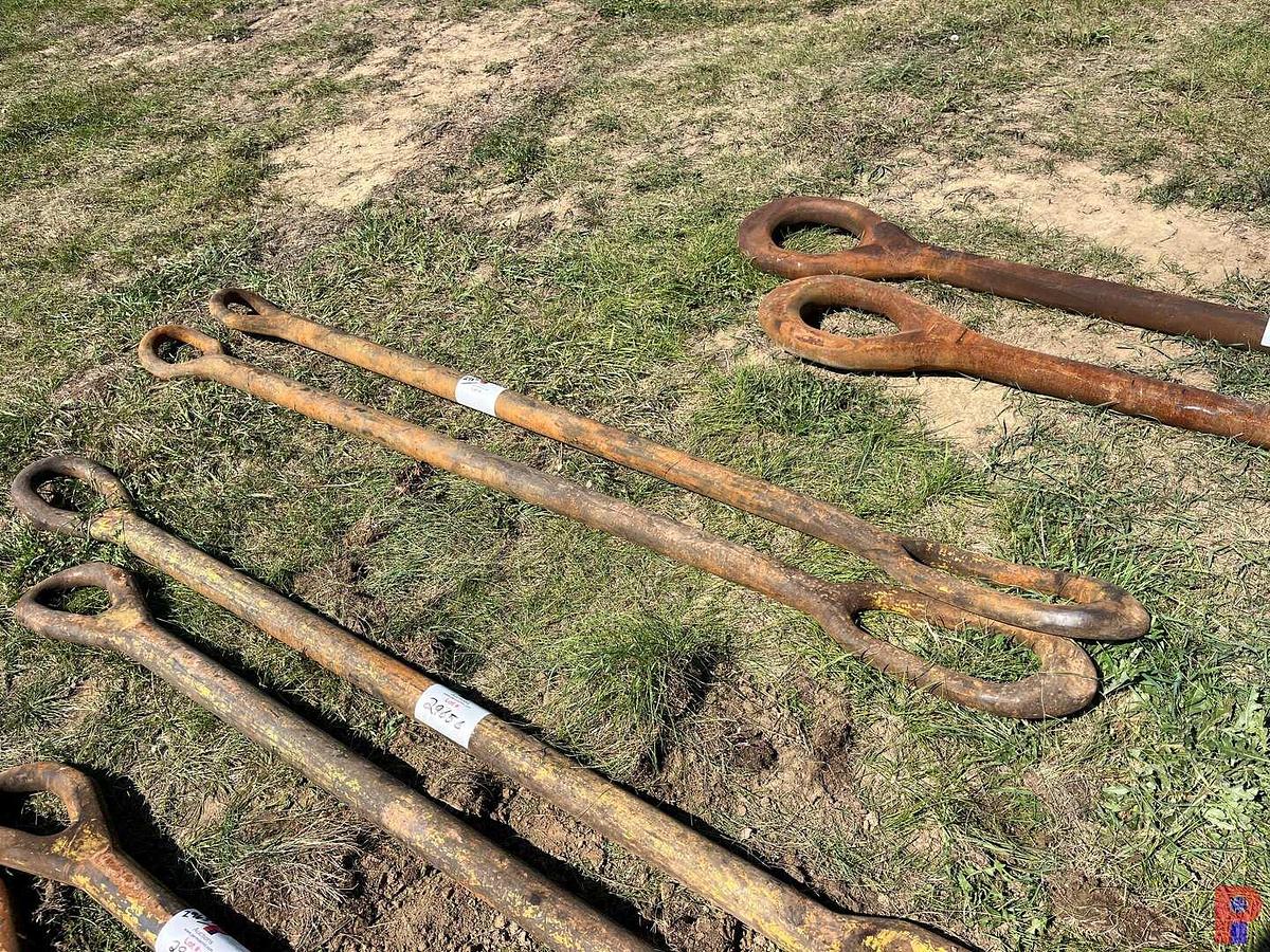 Used (2) 2” X 96” ELEVATOR LINKS
