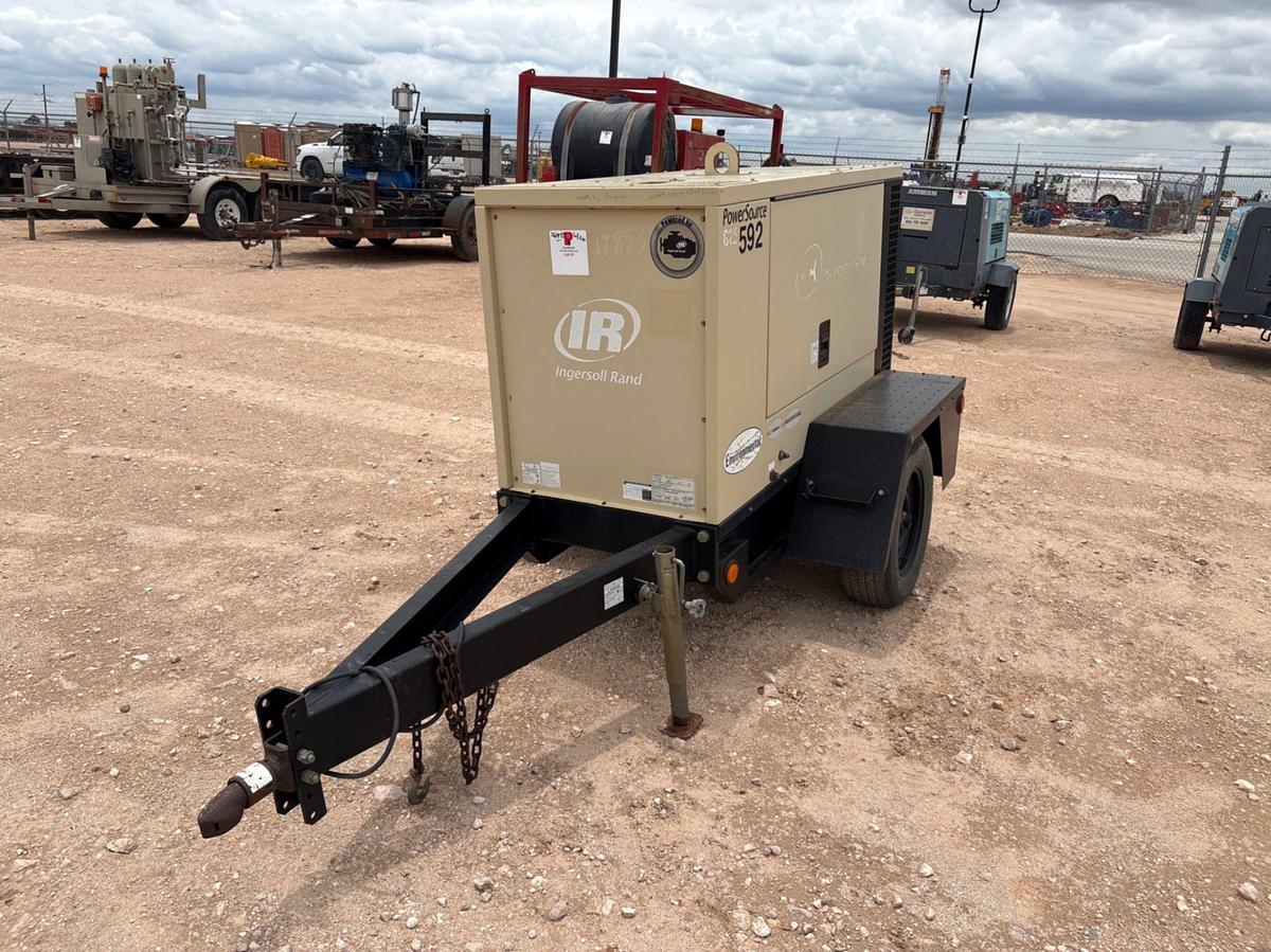 Used 2008 DOOSAN G25 S/A BUMPER PULL 20KW GENERATOR TRAILER
