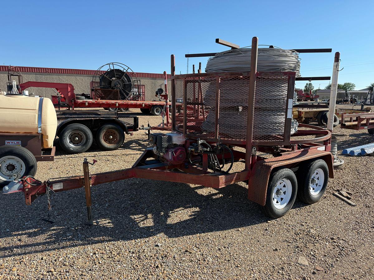 Used B.A.T. CUSTOMER TRAILERS 10’ T/A BP REEL TRAILER