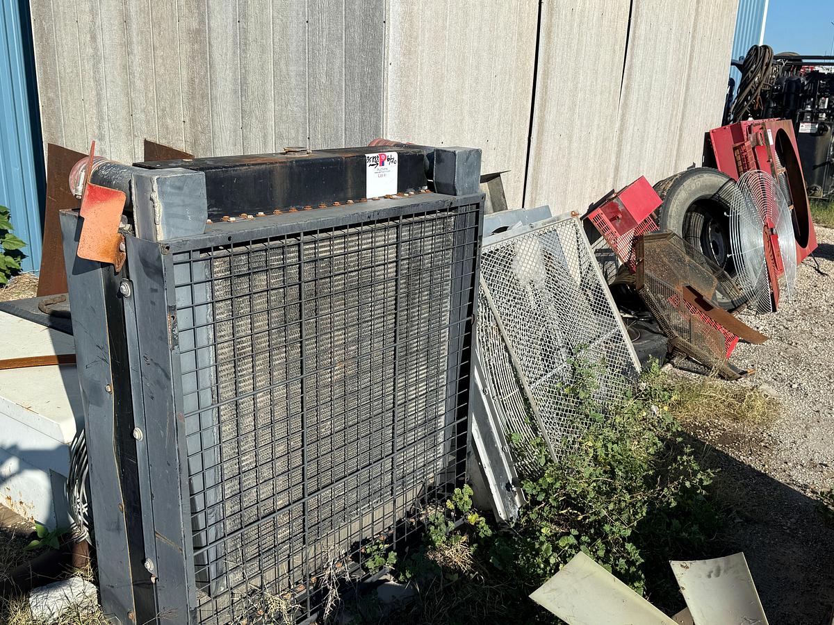 Used (1) 53”L X 10”W X 59”H & (1) 44”L X 11” X 53”H CAC / RADIATOR & RELATED GAURDS
