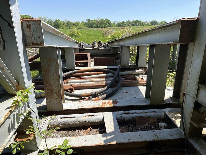 Used 14'L X 8'T X 16'W SUB STRUCTURE W/ 26' ATTACHED RAMP