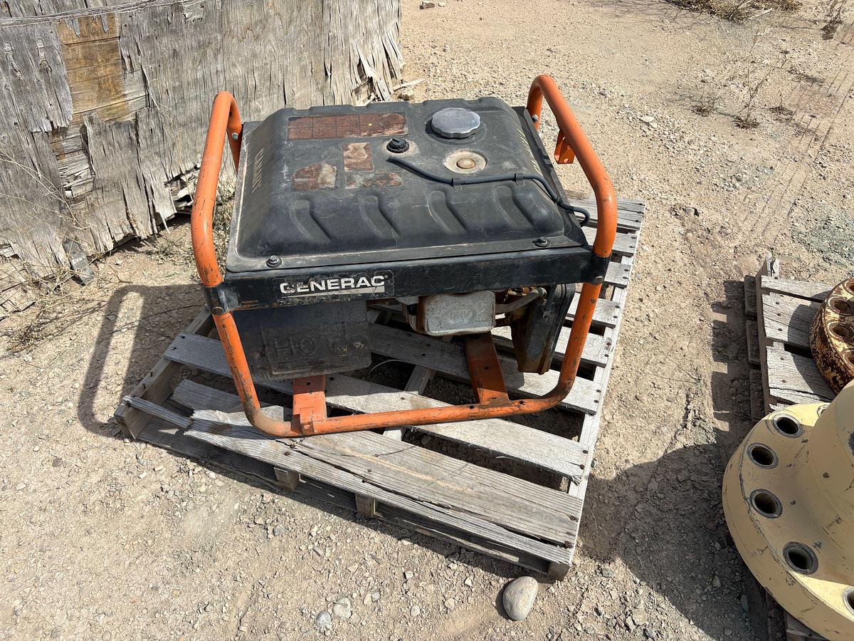 Used (8 pallets) w/ assorted flanges, 2-1/16” 10k gate valves, & (1) generac gp5500 generator