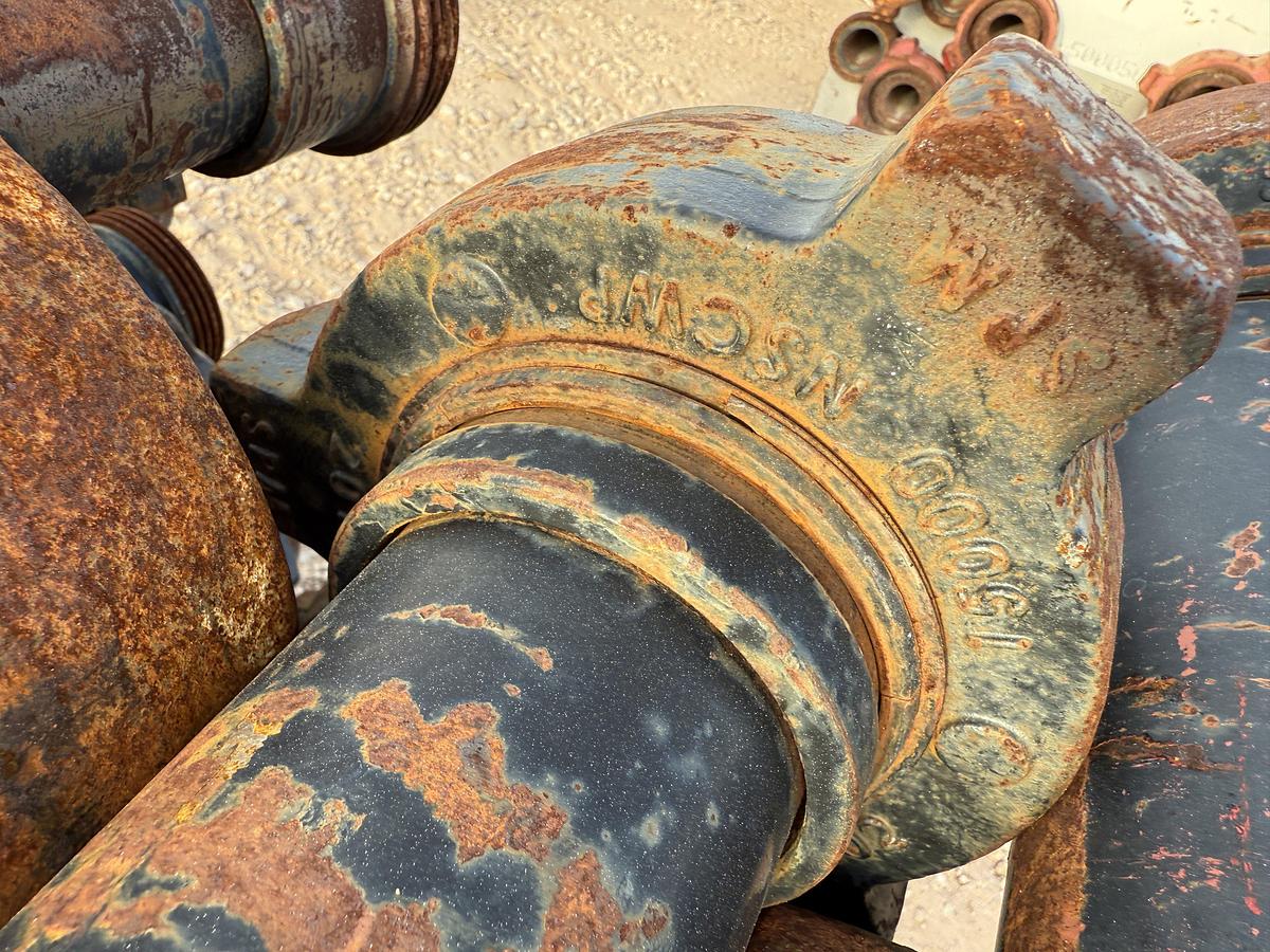 Used (28 X $) (18) 3” X 15’L & (10) 10’L FIG 1502 15K WP FLOW IRON