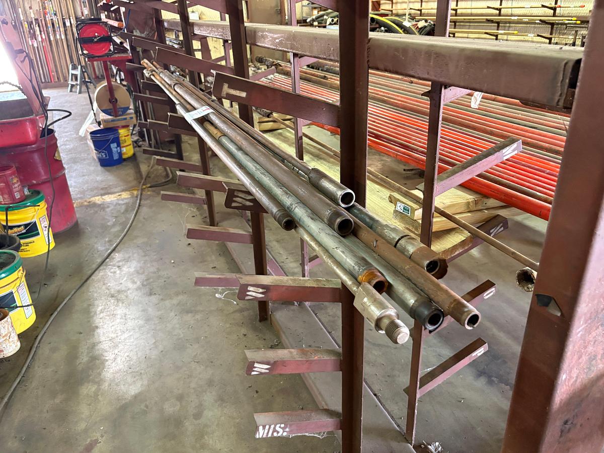 Used (13+) assorted downhole pump rods