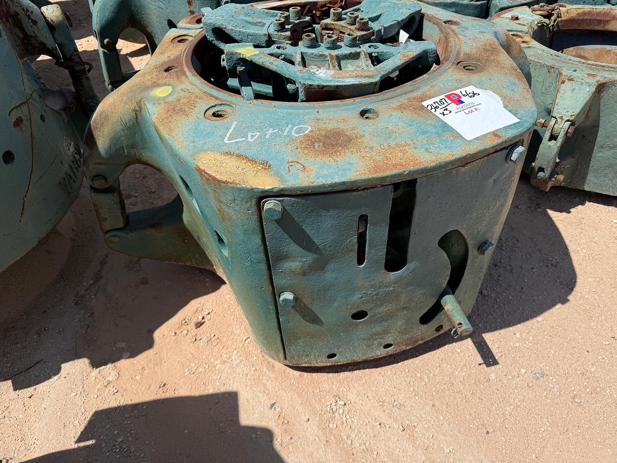 Used LOT W/ (3) BJ 500-TON SLIP TYPE SPIDER CASING ELEVATORS
