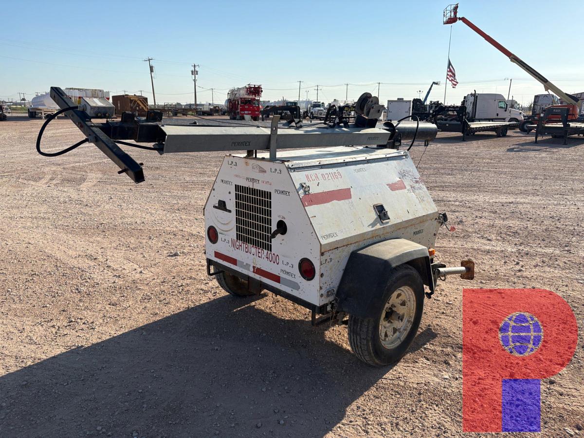 Used MAGNUM 4060I-MH NIGHTBUSTER 6KW S/A BUMPER PULL LIGHT TOWER