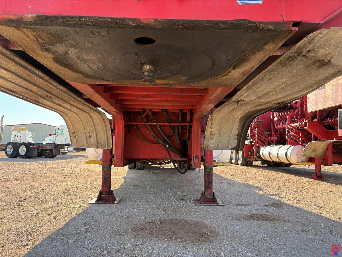 Used 2011 BLACKSTONE TRAILER MFG 3-AXLE FRAC PUMP TRAILER