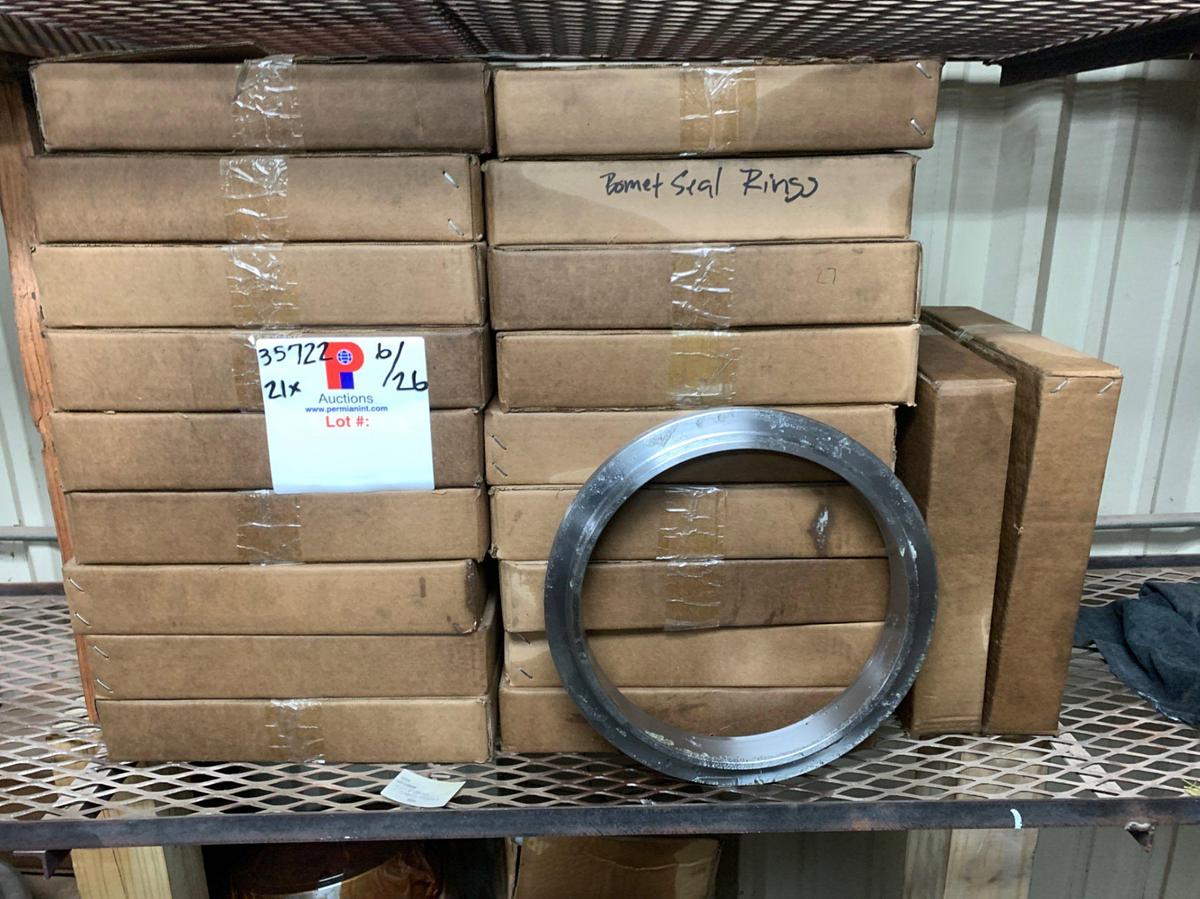 Used (21) 7-1/16” 10K Bonnet Seal Rings
