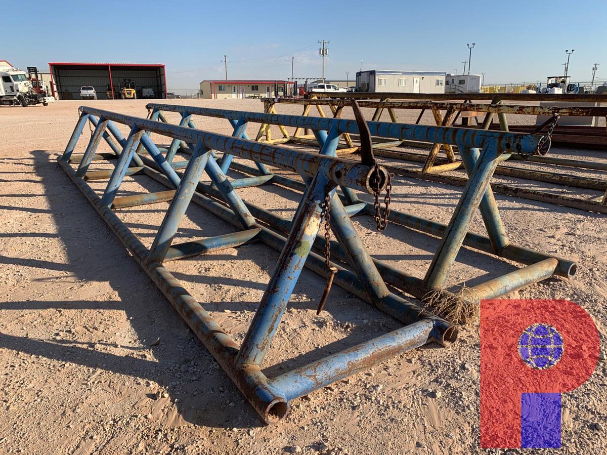 Used (2X$) 29’ X 42” TRIANGLE PIPE RACKS