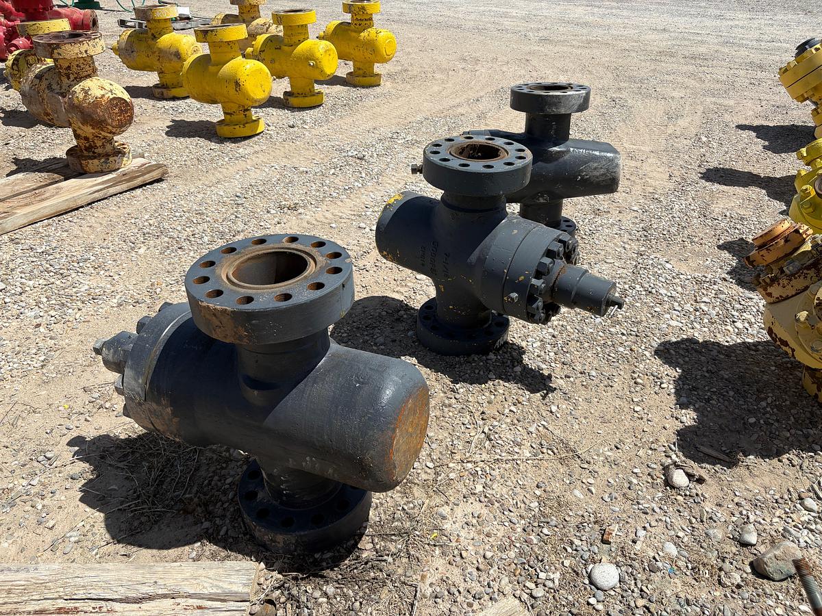 Used (3x$) (3) 7-1/16” 5K gate valves