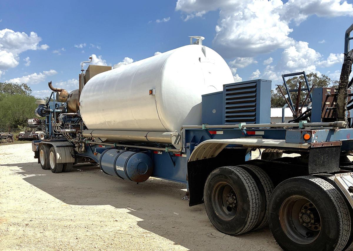 Used 2003 TES T/A DIESEL FIRED NITROGEN PUMP TRAILER