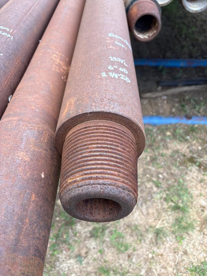 Used 6”OD x 2-3/8”ID x 29.74’L 4-1/2XH SLICK DRILL COLLAR