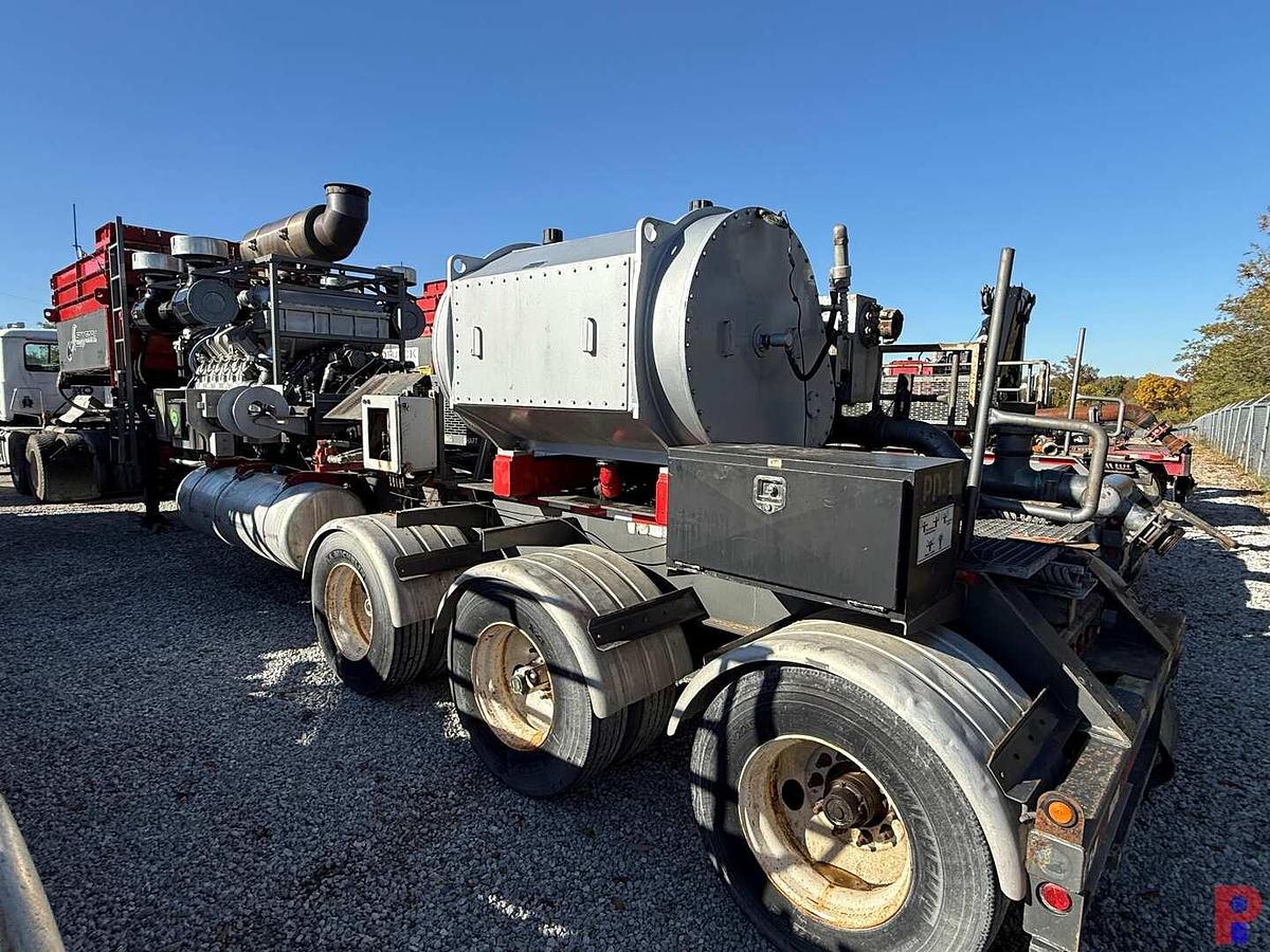 Used 2012 UE MANUFACTURING 2250 HP QUINTUPLEX 3-AXLE FRAC PUMP TRAILER (FIELD READY)