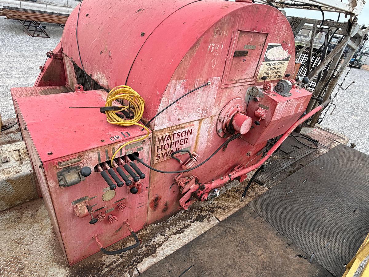 Used WATSON HOPPER SWAB RIG MTD. ON 2007 INTERNATIONAL TRUCK
