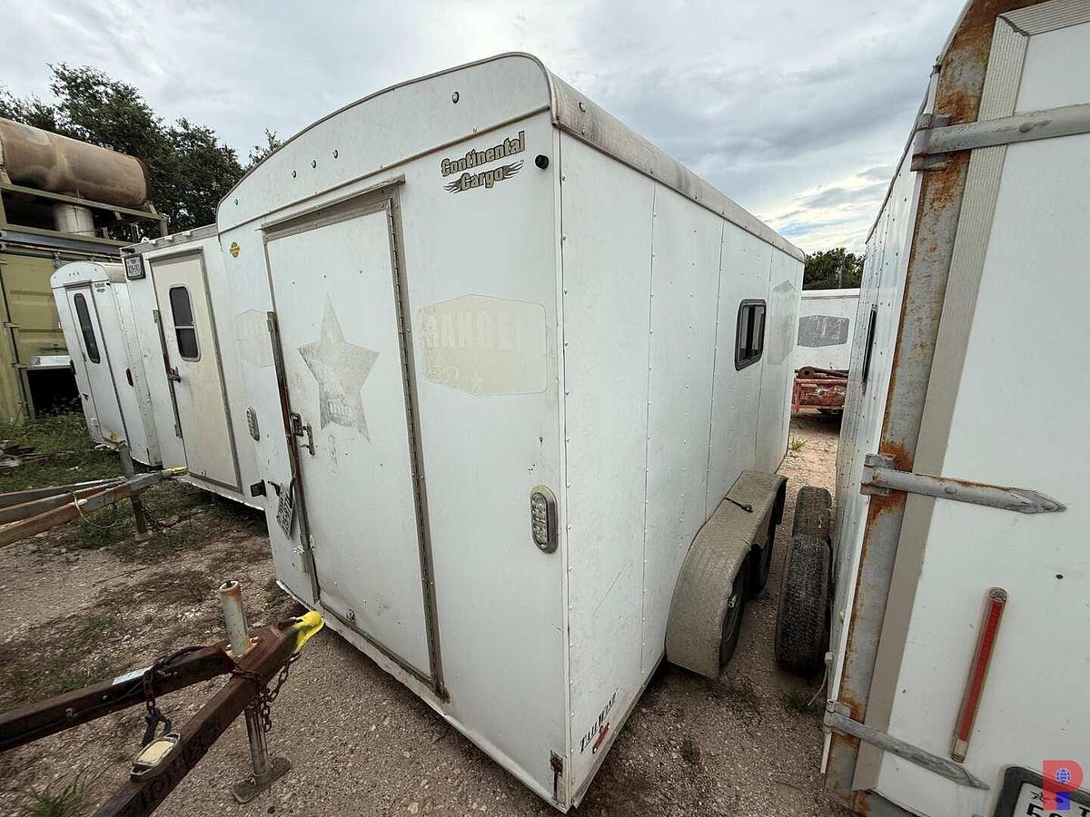 Used 2015 FOREST RIVER 14’ T/A BUMPER PULL CREW / DOGHOUSE TRAILER