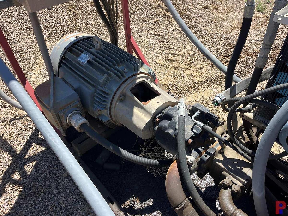 Used ICI ARTIFICIAL LIFT SYSTEM ELEC. HYDRAULIC POWER UNIT W/ ROD LIFT CYLINDER