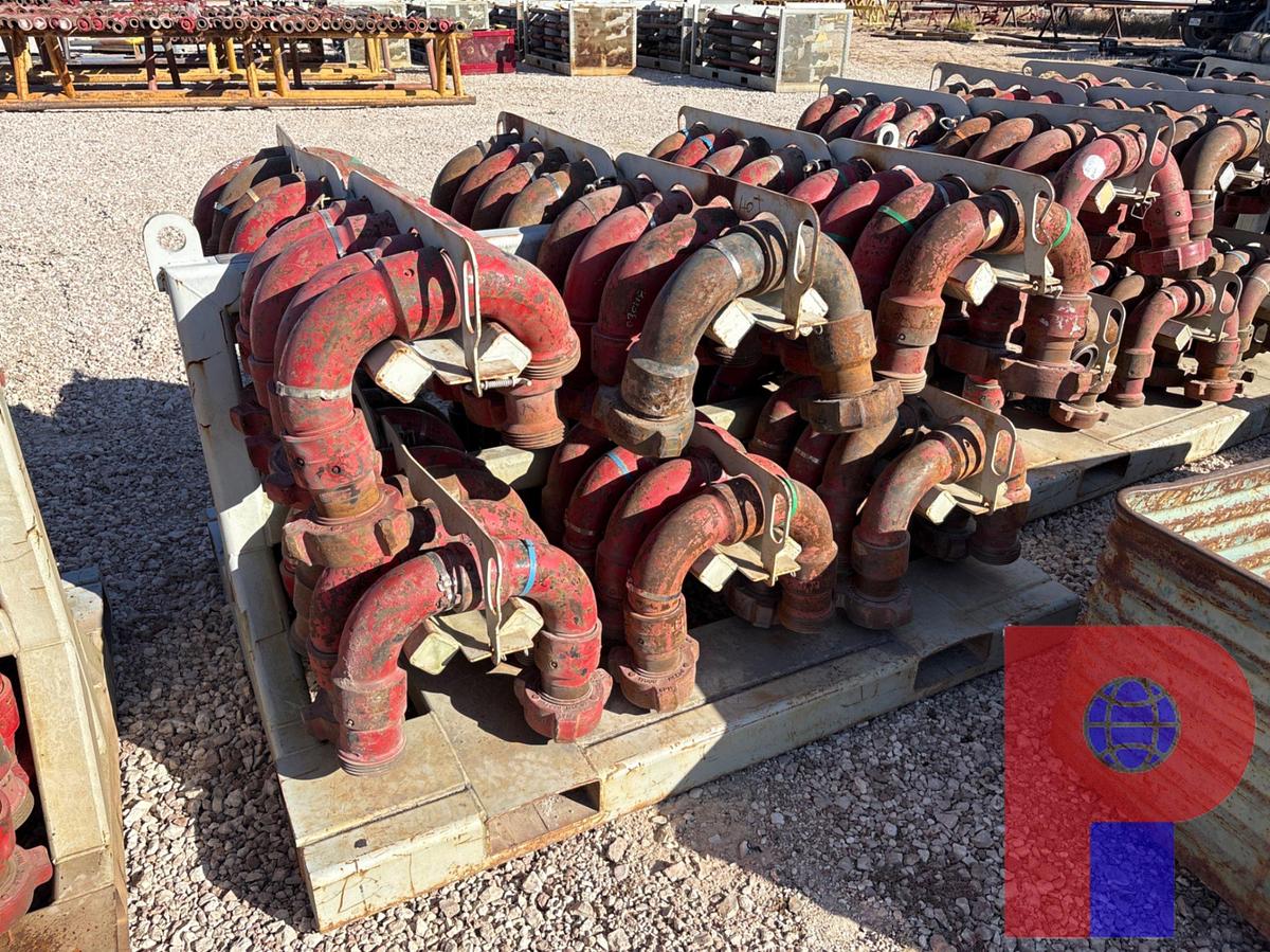 Used (48X$) 3” 1502 CHIKSANS W/ TRANSPORT RACK