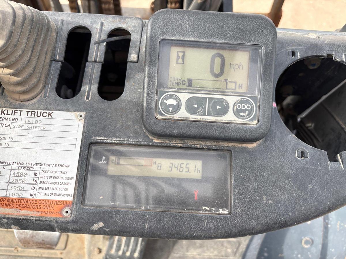 Used Toyota 8FGU25 5,000lbs forklift