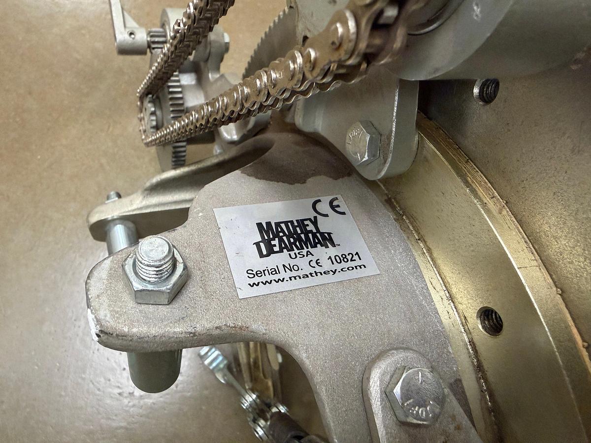 Used Mathey Dearman 3in to 8in Salddle Machine w/ Victor Torch