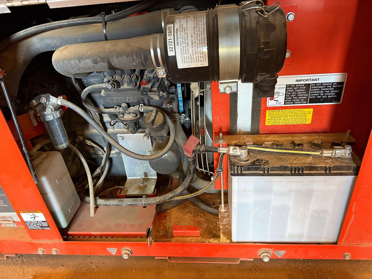 Used KUBOTA LOWBOY II 10-KW PORTABLE DIESEL GENERATOR