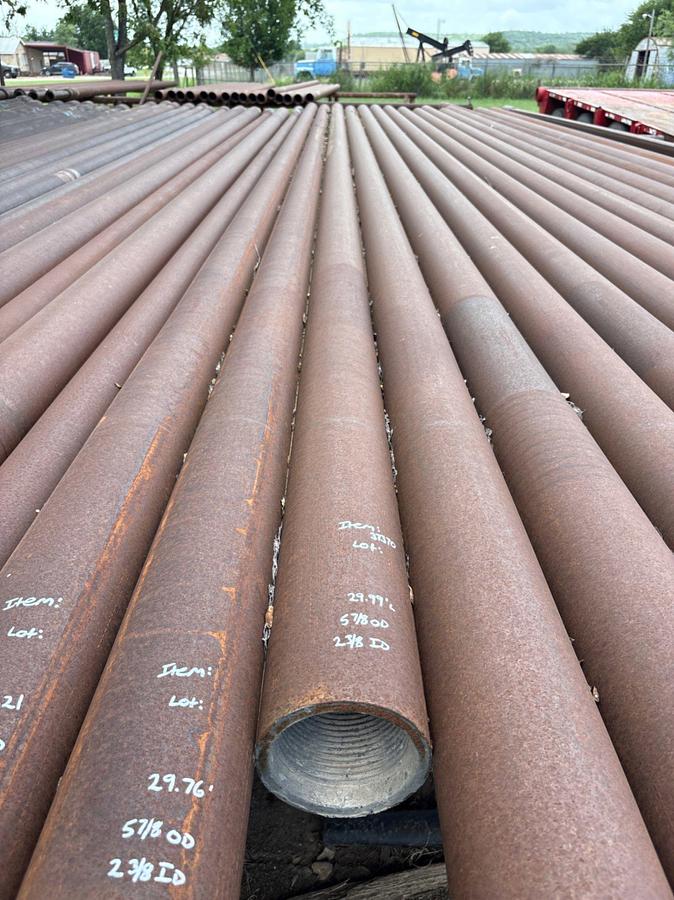 Used 5-7/8”OD x 2-3/8”ID x 29.99’L 4-1/2XH SLICK DRILL COLLAR
