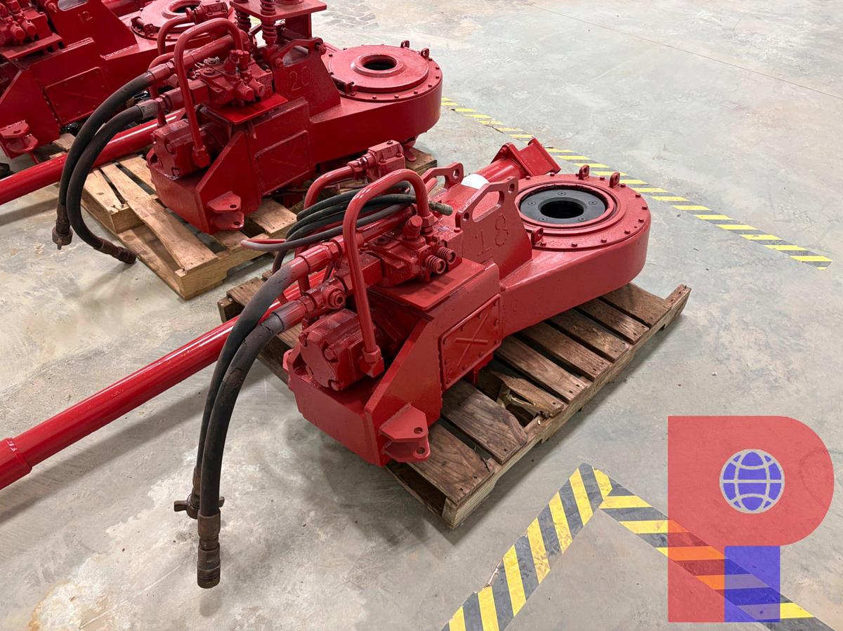 Used MODEL 58-93R HYDRAULIC TUBING TONG W/ 6’ HYD. LIFT CYLINDER