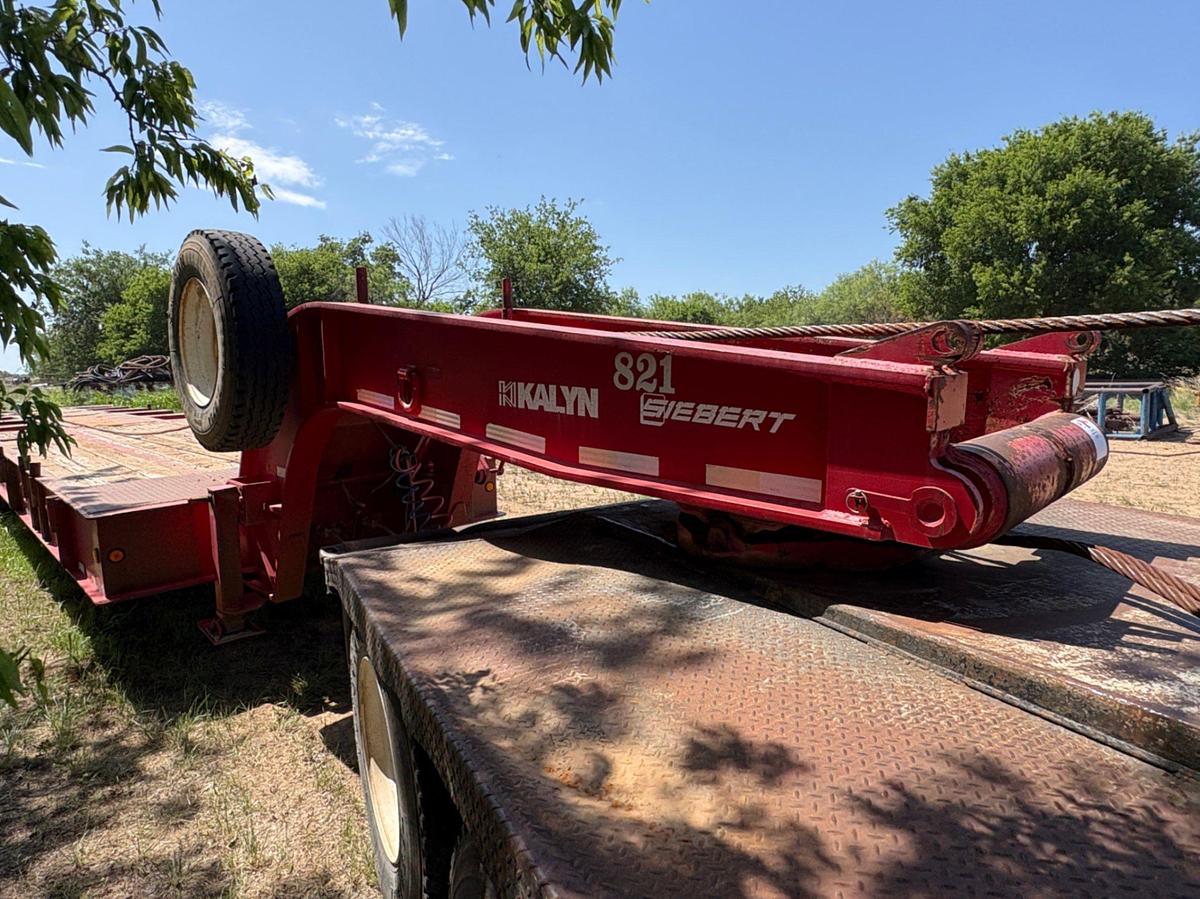 Used 2009 KALYN SIEBERT 58’ X 102” 70 TON 5-AXLE LOWBOY TRAILER