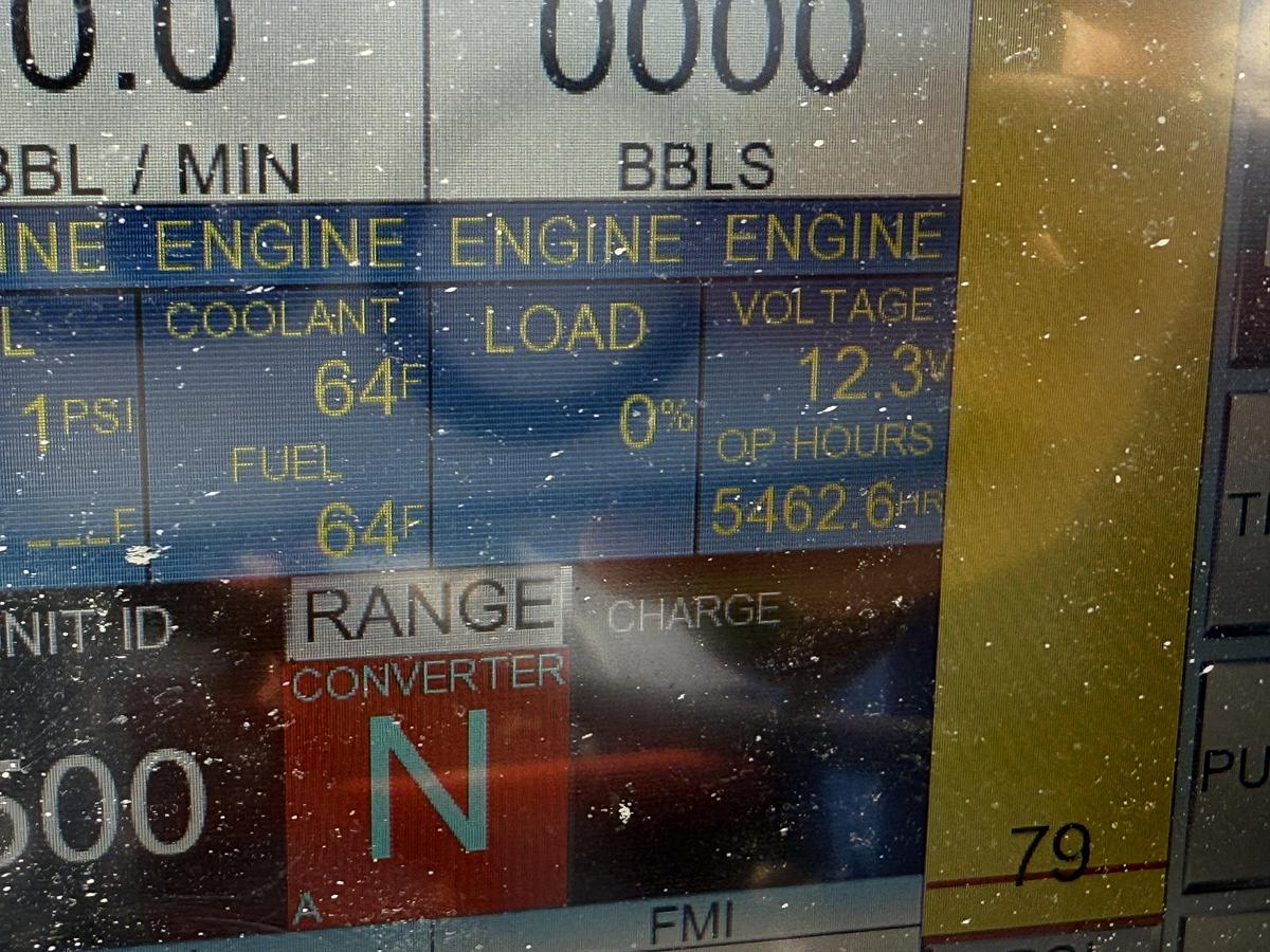 Used 2018 KERR T60 10K WP TRIPLEX WELL SERVICE PUMP P/B CATERPILLAR C18 630-HP, SKIDDED