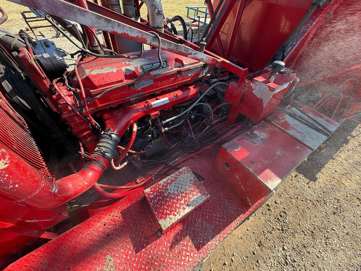 Used 1979 FRANKS EXPLORER III 1287/160 DTD-HT 96’-215K 4-AXLE WELL SERVICE WORKOVER RIG