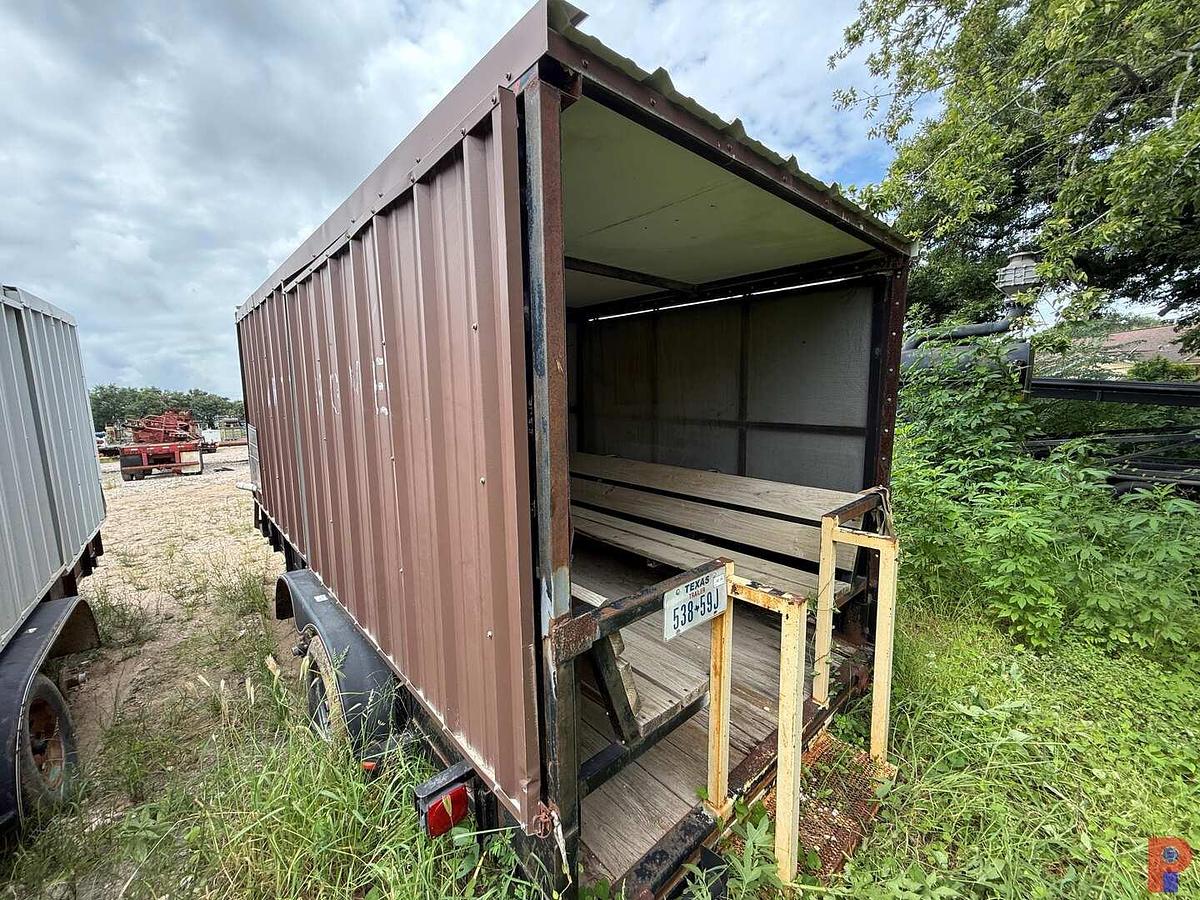 Used SHOP BUILT 16’ T/A BUMPER PULL COOL DOWN TRAILER