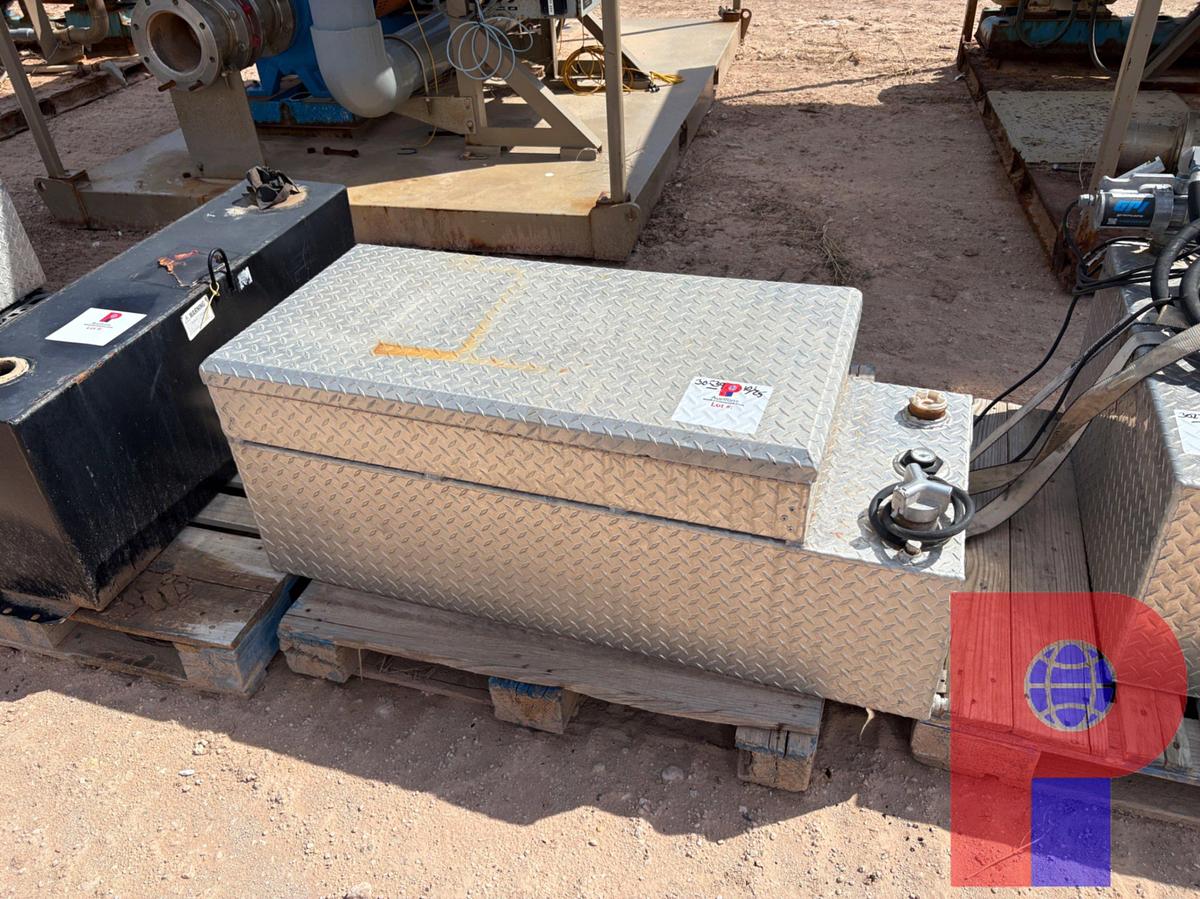 Used RDS 51 GALLON FUEL TRANSFER TANK/TOOLBOX COMBO