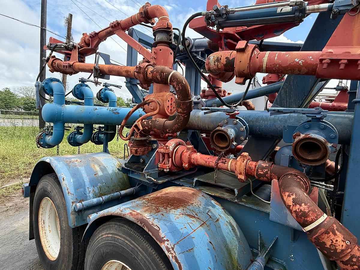 Used 2012 WORLEY WELDING WORKS T/A FRAC MISSILE MANIFOLD TRAILER