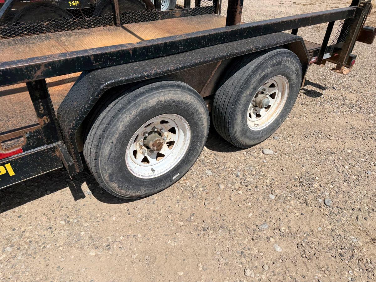 Used 2012 Big Tex 16’ Monorail Trailer