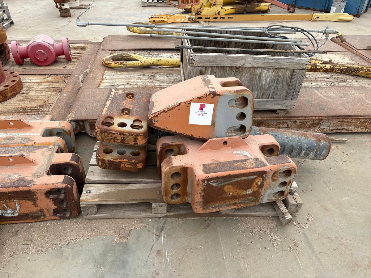 Used Tesco 1350 Top Drive track rails