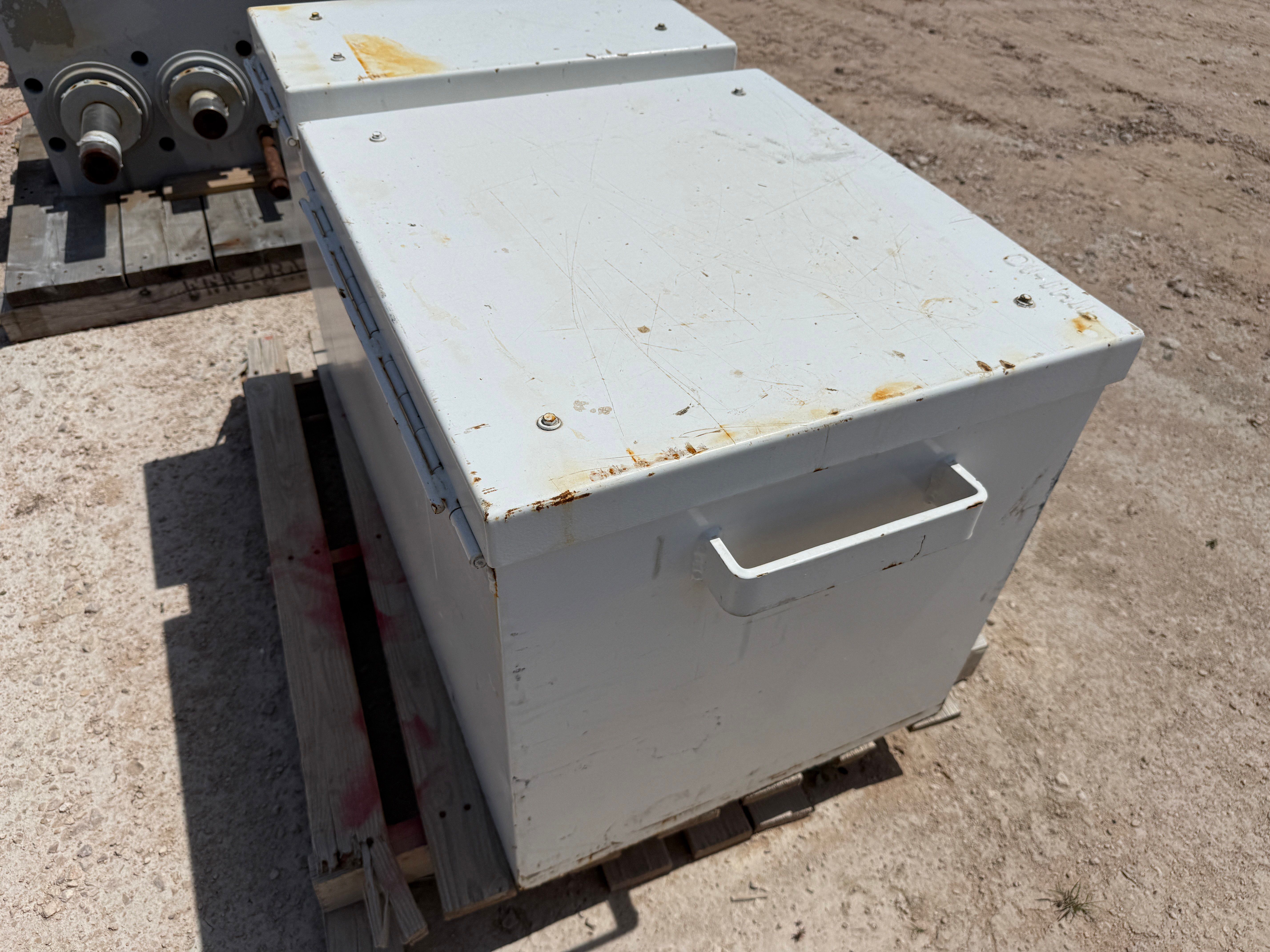 Used ARMAG CORP PRE-ENGINEERED 42”x24”x24” EXPLOSIVE STORGE BOX