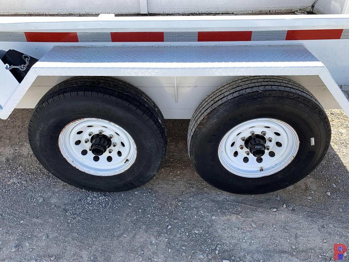 Used 2018 BROOKS BROTHERS TRAILERS 21’ T/A PINTLE HITCH POLE TRAILER
