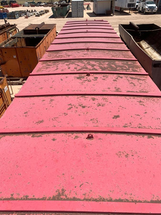Used 48’ L x 9’ W x 10’ T 634 Bbl Frac Tank