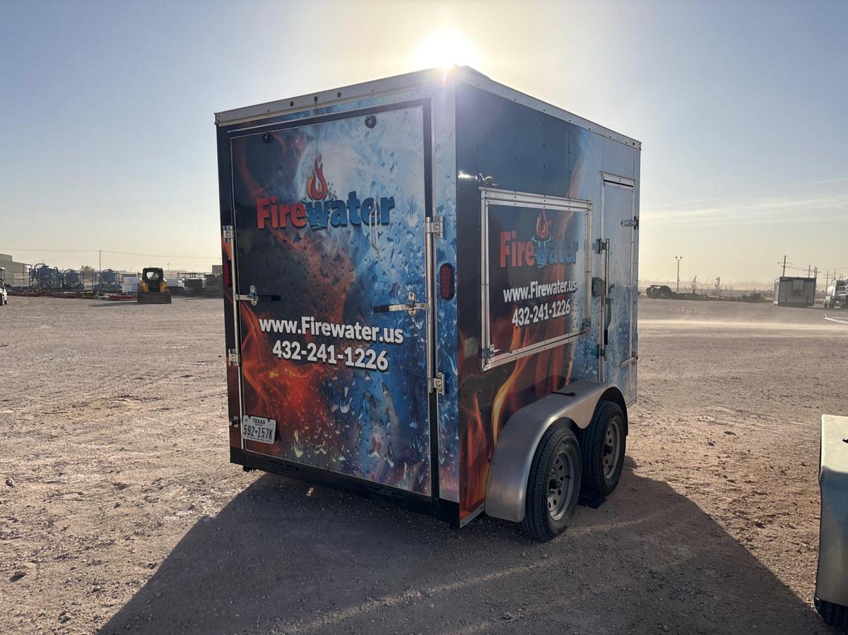 Used 2019 SALVATION CUSTOM BUILT 8X10 T/A MOBILE BRACKISH WATER TREATMENT SYSTEM 10000GPD