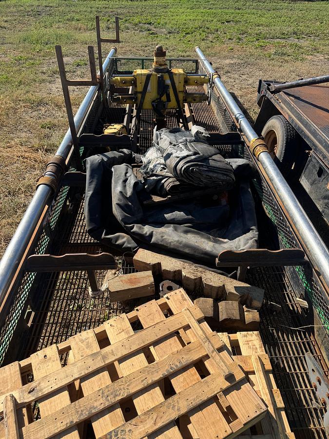 Used 2018 STEWART WIRELINE BOP LUBRICATOR TRAILER WITH BOP