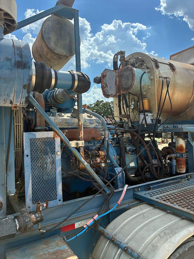 Used 2003 TES T/A DIESEL FIRED NITROGEN PUMP TRAILER