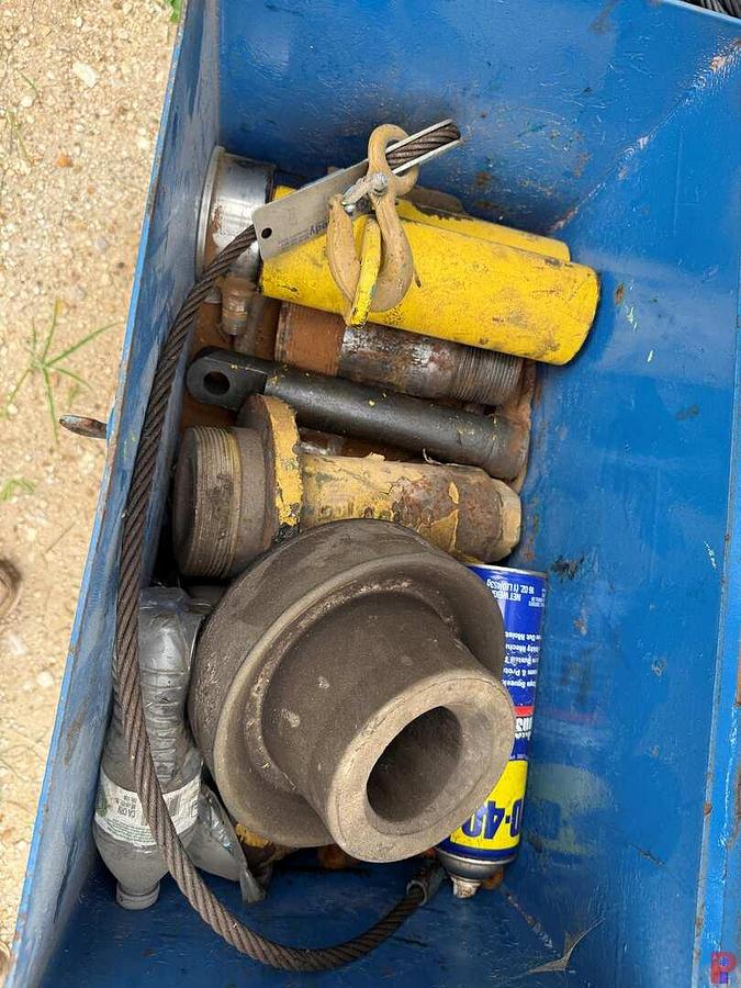 Used EVCO 85 TON POWER SWIVEL MTD. ON 19’ T/A GOOSENECK TRAILER