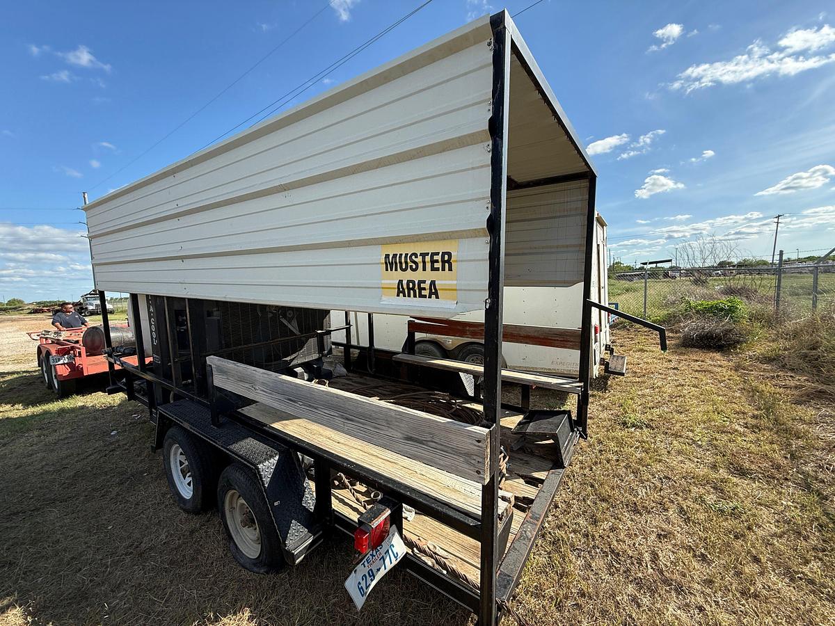 Used 16’ X 77” T/A PORT-A-COOL COOL DOWN TRAILER