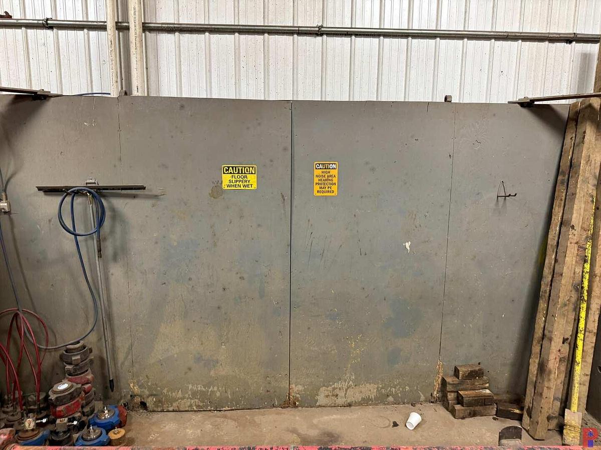 Used 16’L X 16’W X 8’H 25K WP RATED FLOW IRON INSPECTION TEST BOOTH