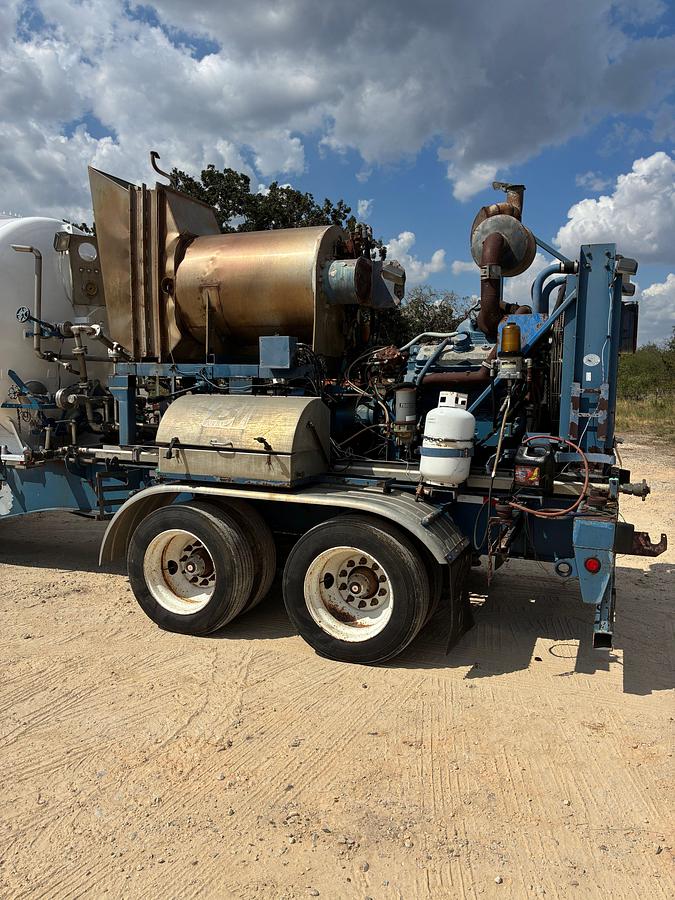 Used 2003 TES T/A DIESEL FIRED NITROGEN PUMP TRAILER