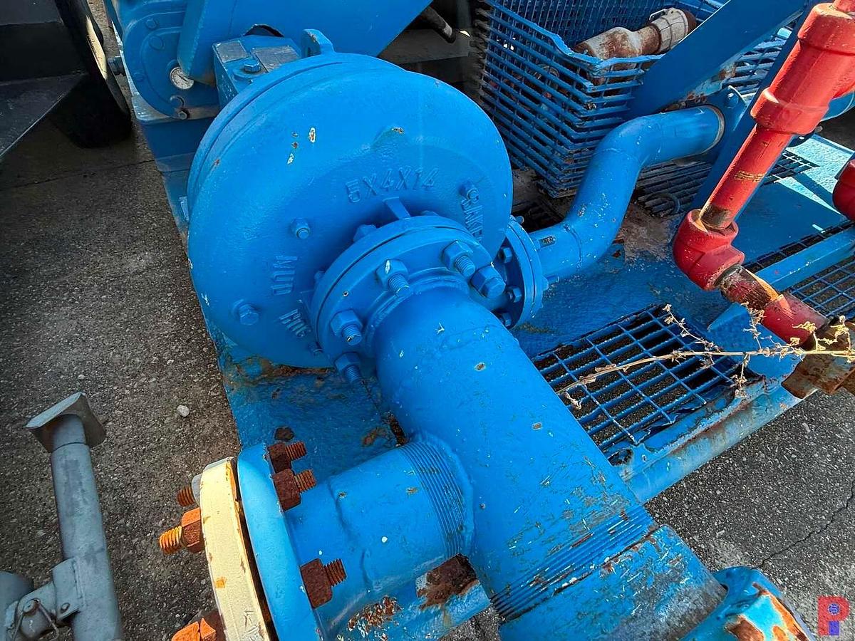 Used GARDNER DENVER PAH TRIPLEX WELL SERVICE PUMP P/B DETROIT 12V71 ALLISON TRANS.