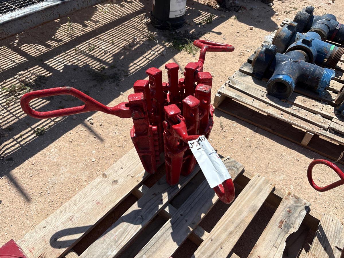 Used 9-segment drill collar slips