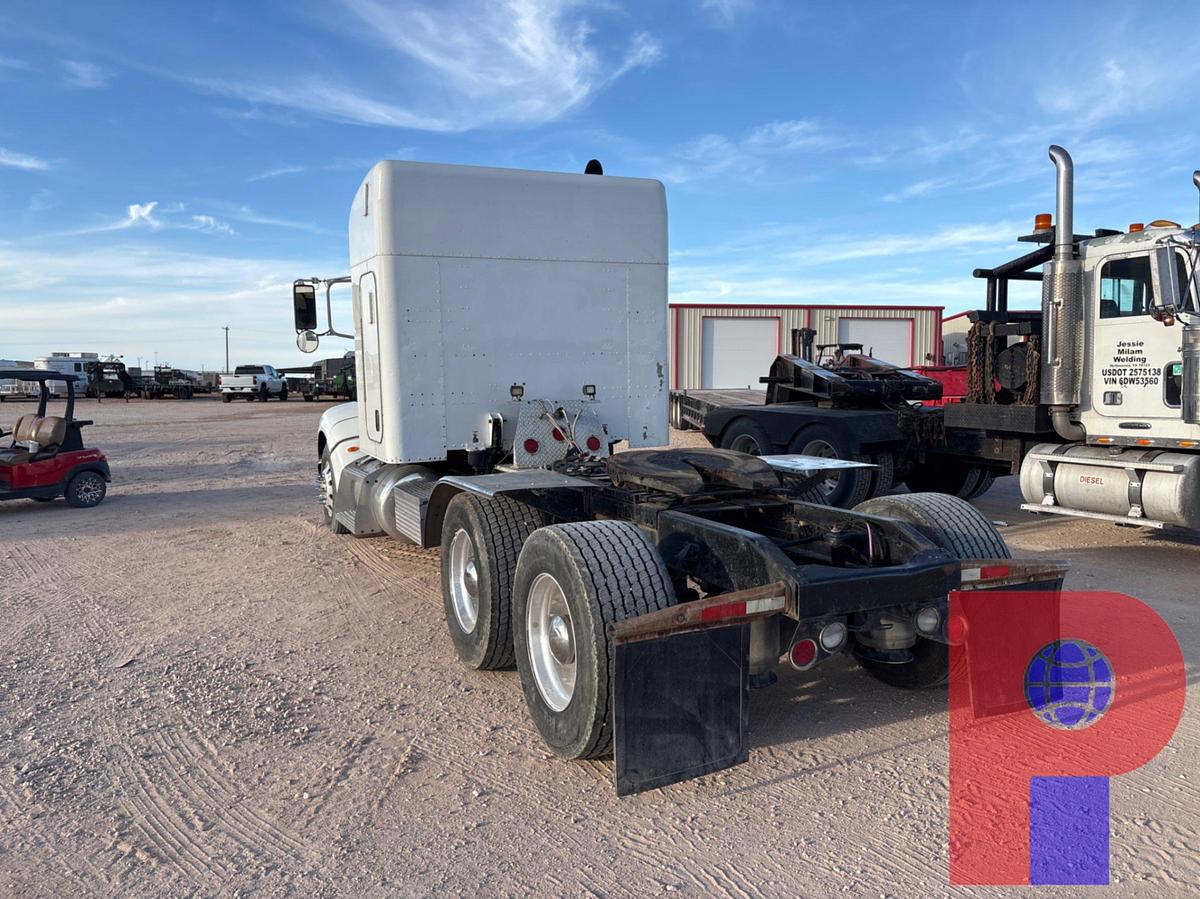Used 2009 PETERBILT 386 T/A SLEEPER HAUL TRUCK